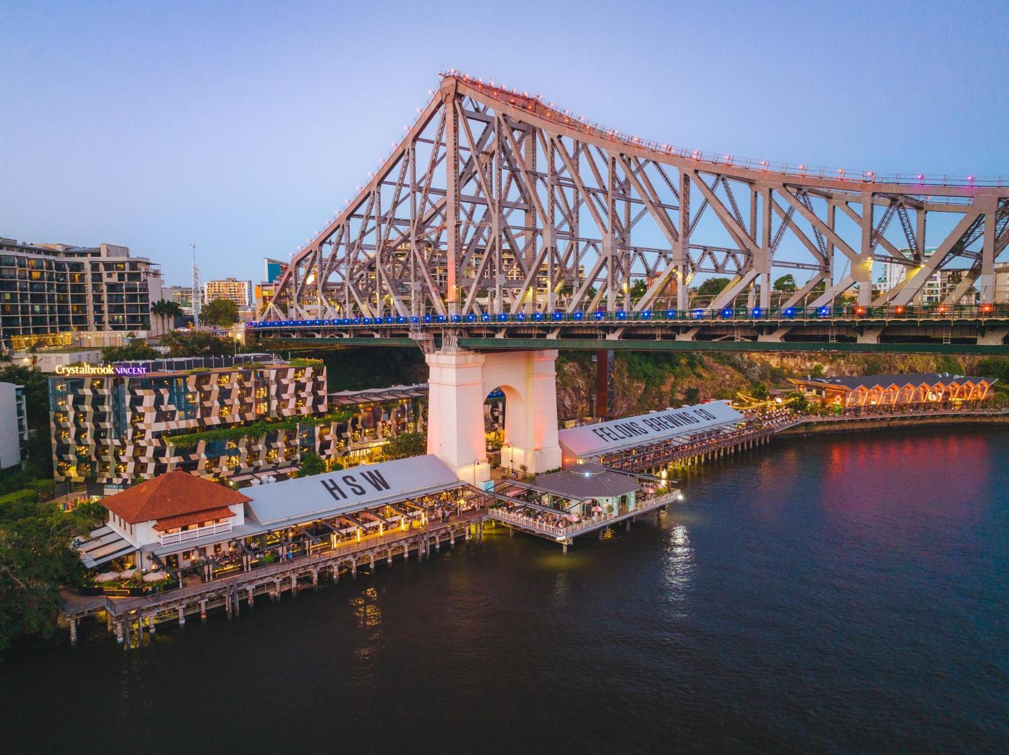 Crystalbrook Vincent Hotell Brisbane Eksteriør bilde William Jolly Bridge