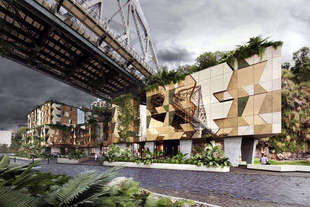 Crystalbrook Vincent Hotell Brisbane Eksteriør bilde The proposed station