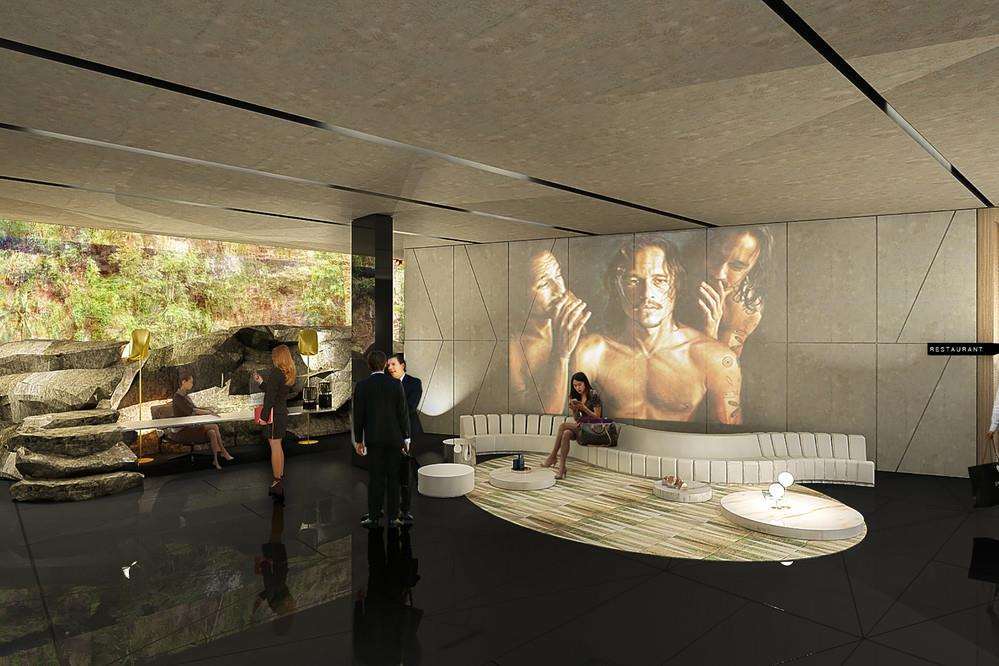 Crystalbrook Vincent Hotell Brisbane Interiør bilde The lobby