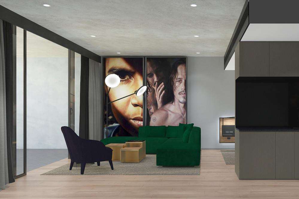 Crystalbrook Vincent Hotell Brisbane Rom bilde 3D interior visualization